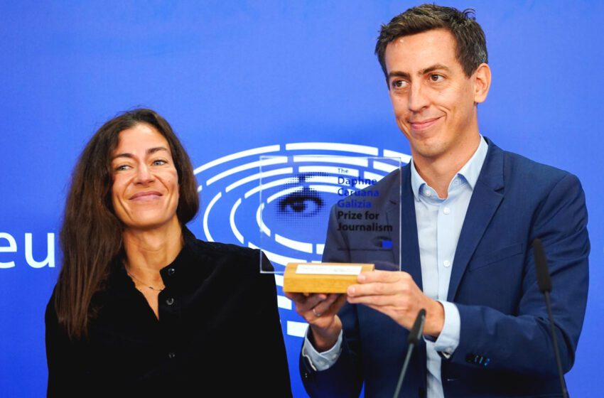 La Eurocámara premia el periodismo de investigación del Proyecto Pegasus