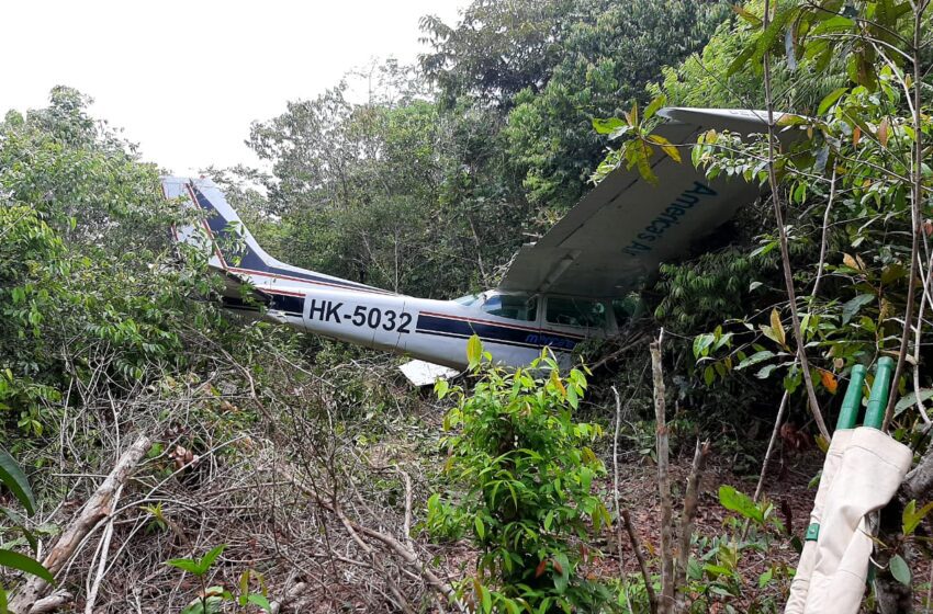 En el Hospital de Mitú se recupera piloto de avioneta siniestrada en Vaupés