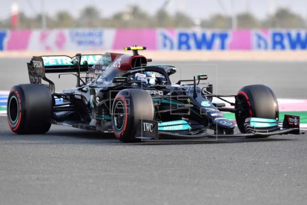  AUTOMOVILISMO FÓRMULA UNO – Bottas por delante de Hamilton y Verstappen en el último libre de Losail