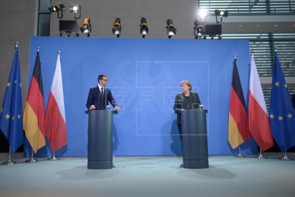  POLONIA BIELORRUSIA ALEMANIA – Alemania cierra filas con Polonia en la crisis fronteriza con Bielorrusia
