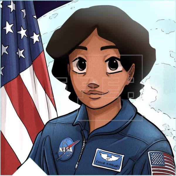 El cómic de la NASA con la primera hispana en pisar la Luna, ahora en español