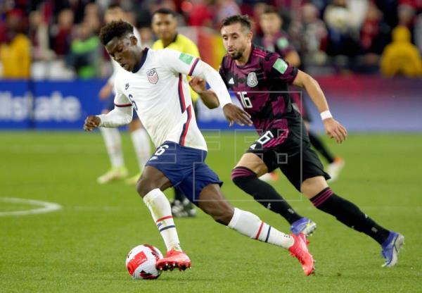 2-0. EE.UU. vence con claridad a México y comparten el liderato en la Concacaf