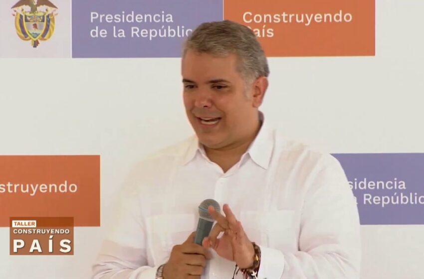  El Presidente Duque dice en Puerto Carreño que le ha cumplido al Vichada