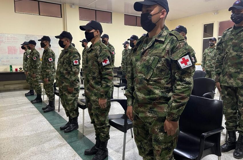  Treinta soldados se graduaron en primeros auxilios en Guaviare