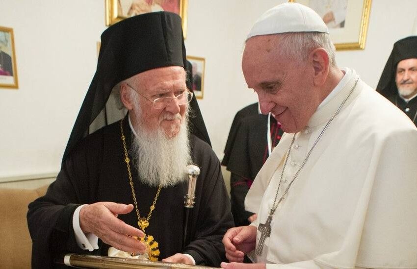  El papa pide a ortodoxos abandonar diferencias y trabajar en favor de caridad