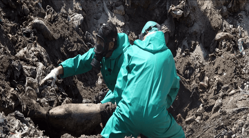 Seis cadáveres en fosas clandestinas encontró la Unidad de Búsqueda en Casanare