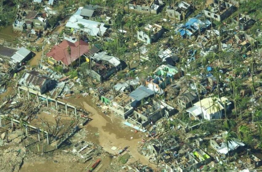 Elevan a 388 los muertos por el tifón Rai en Filipinas
