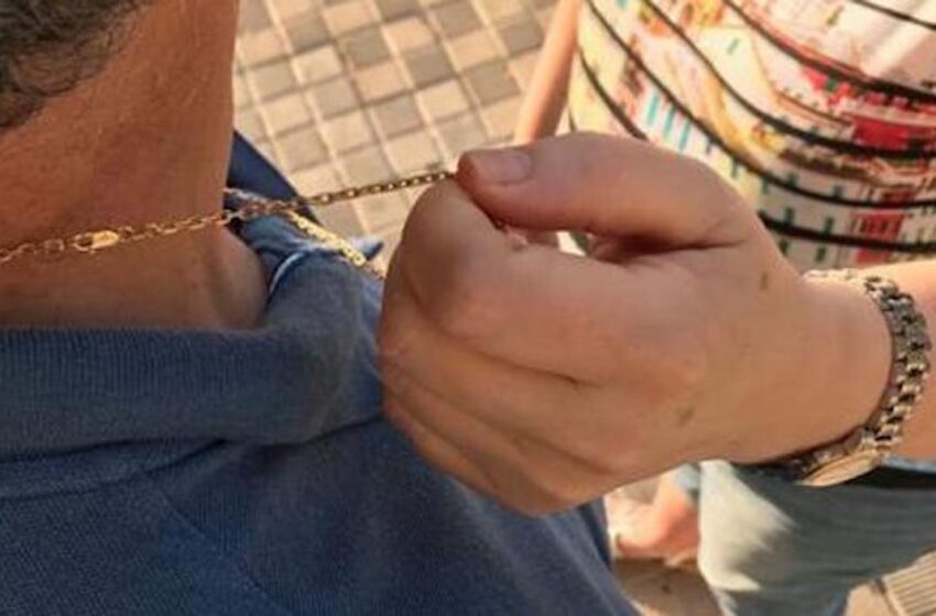  Delincuente se tragó una cadena de oro en medio de una golpiza