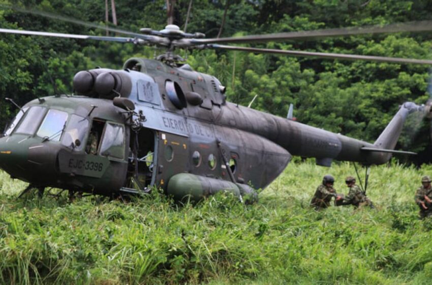 En helicópteros trasladarán a 43 excombatientes desde el sur del Meta ha Caquetá