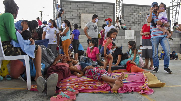  Complicada situación en Arauca por llegada de familias desplazados por la violencia desde Venezuela
