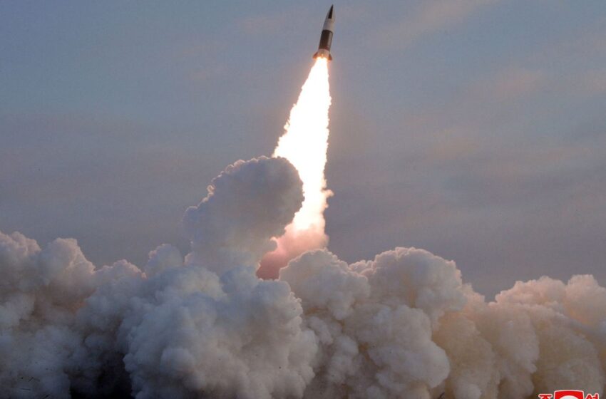  Corea del Norte prueba dos misiles aparentemente de crucero