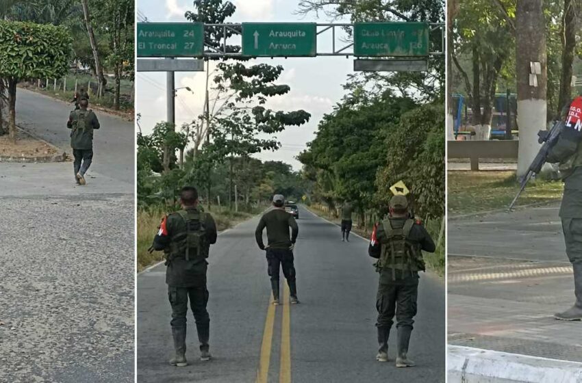  Paro armado y toque de queda afecta a Arauca