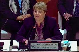  Bachelet ve avances de Venezuela en D.Humanos pero denuncia acoso a activistas