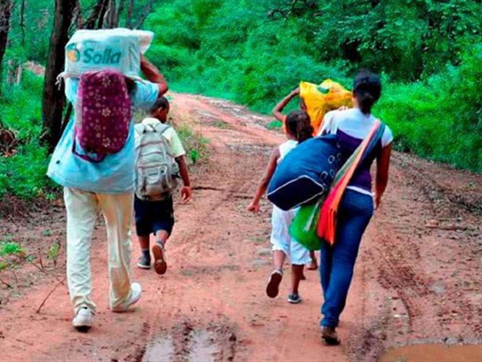  ONU le pone la lupa a desplazamientos en Colombia, en Arauca 1.400 desterrados