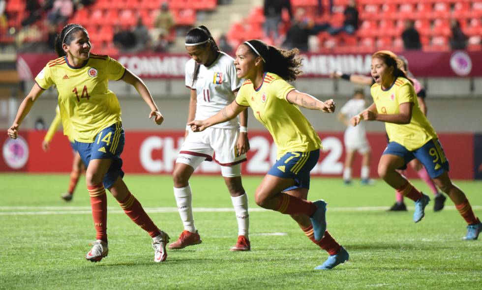  Selección Colombia femenina sub20 goleó a Venezuela y sueña con el Mundial