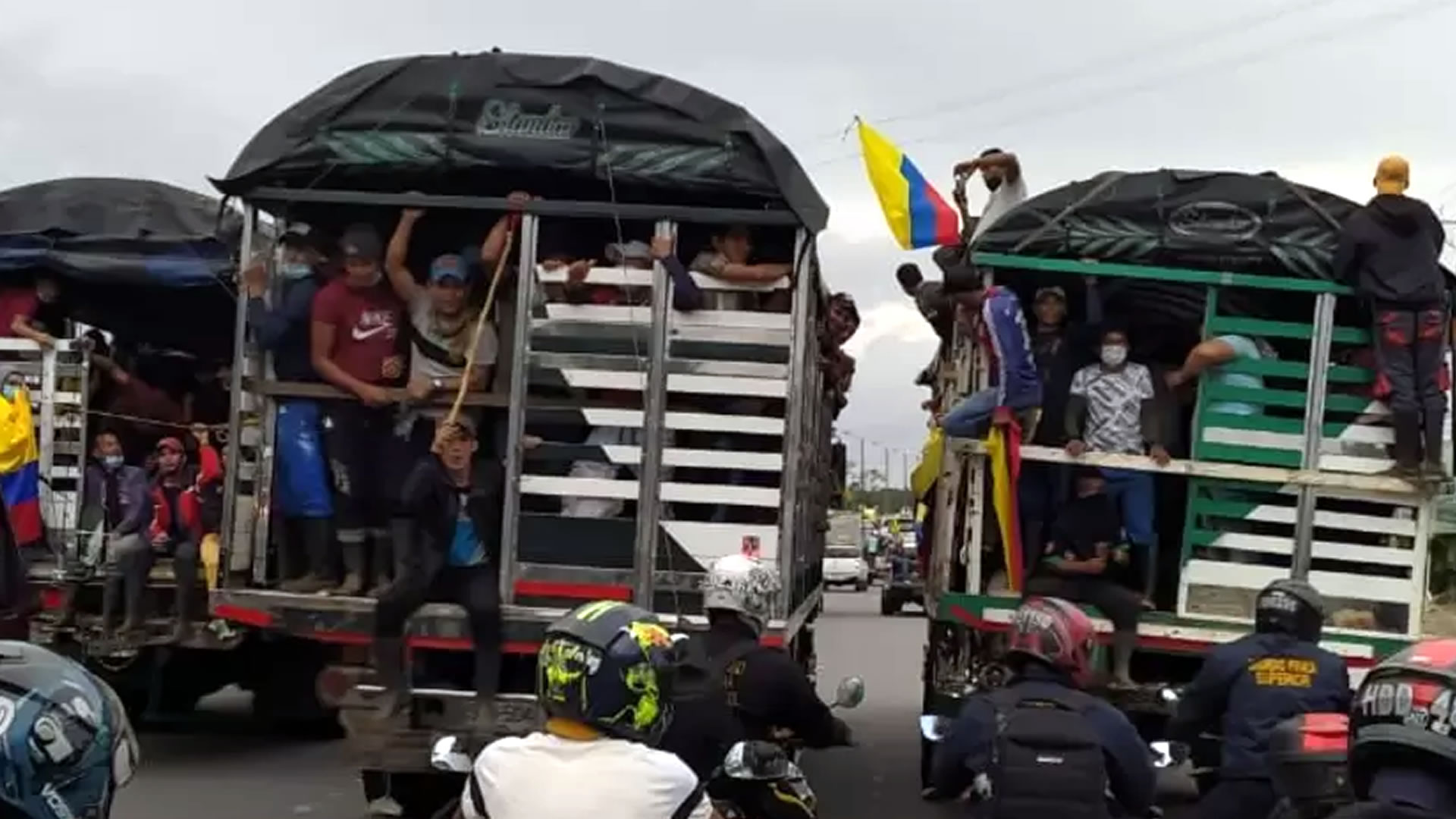  Listo operativo que custodiará a 2.000 campesinos que se movilizarán este jueves en Villavicencio