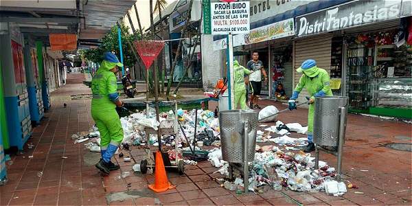  En Villavicencio se recogieron cinco toneladas de residuos contaminantes