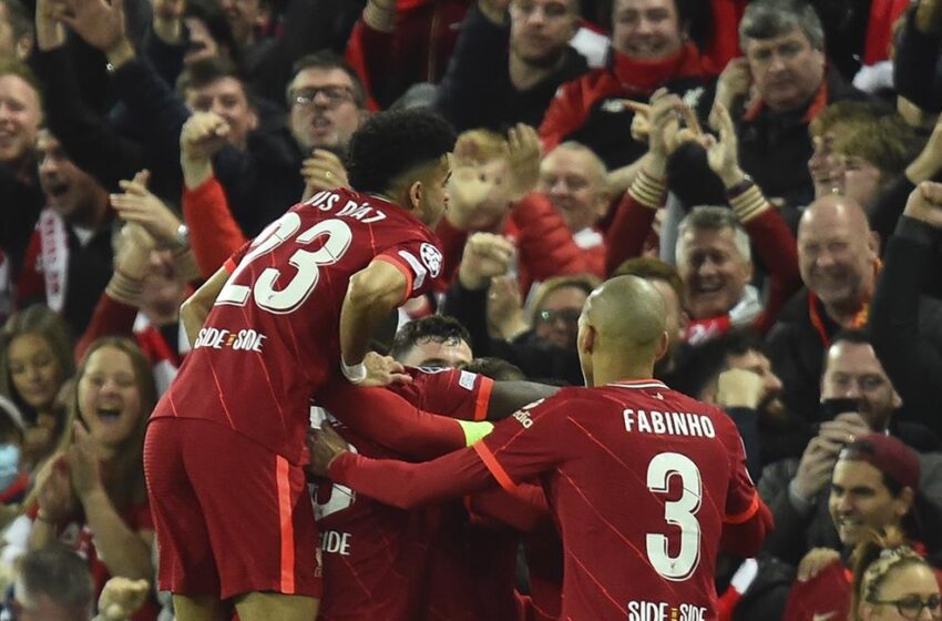  El Liverpool derrotó al Villarreal con gol de Díaz  en la Champions League