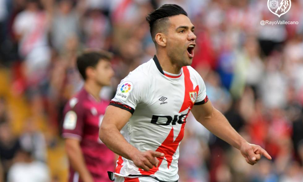  ¡Vuelve el Tigre!: Radamel Falcao marcó gol en su regreso con el Rayo Vallecano