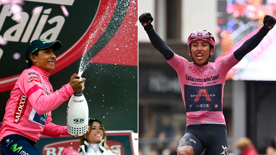  Velocistas y escaladores colombianos que han triunfado en el Giro de Italia