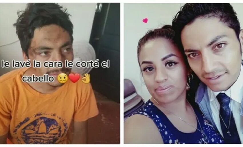  “Están solas porque quieren”: Mexicana ayuda a hombre en situación de calle y se casa con él