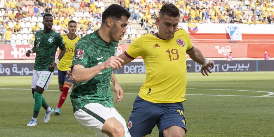  La sucursal de la Selección Colombia de Fútbol le ganó a Arabia uno a cero