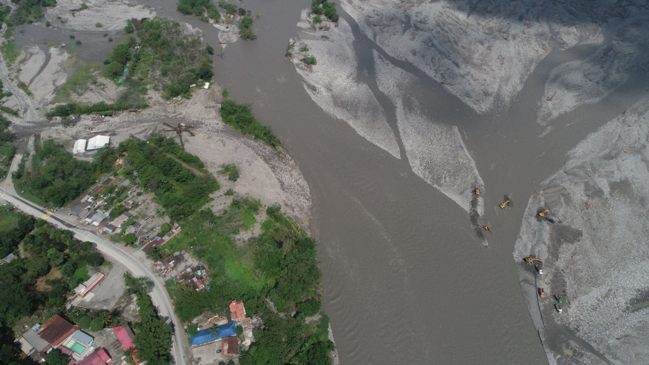  Encauzaron caudal del Guayuriba para evitar inundaciones en sectores habitados