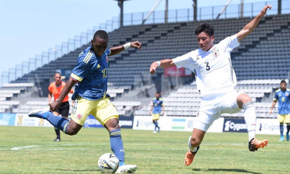  Selección Colombia Sub 20 venció a Japón en el Maurice Revello de Francia