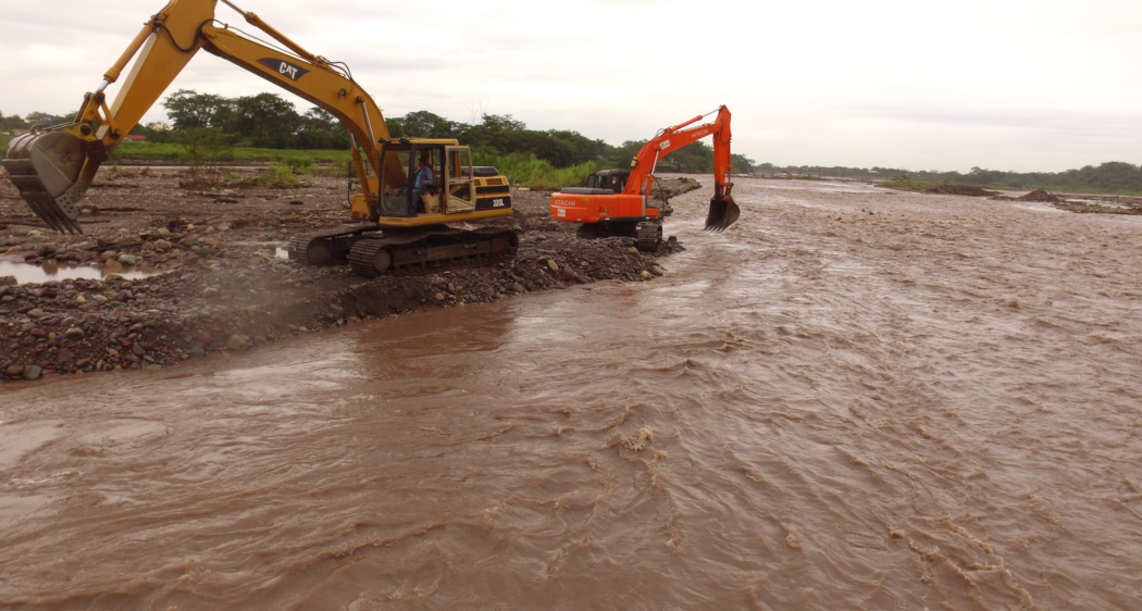  Concejales y Contralor vigilan obras que adelanta el municipio para mitigar inundaciones