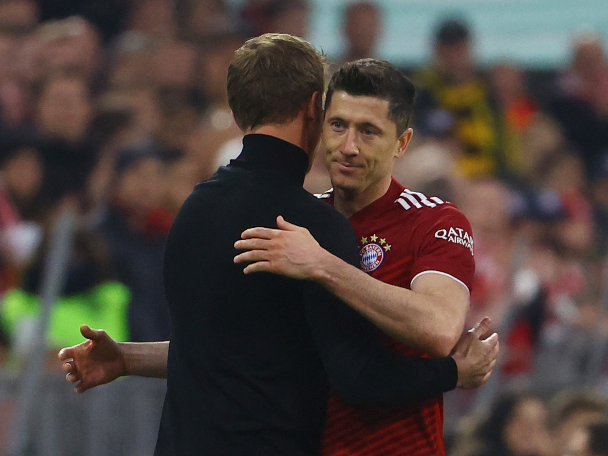  “Yo hice 41 goles, no tú”: El tenso cruce entre Lewandowski y el técnico del Bayern