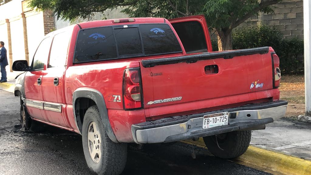  La solidaridad ciudadana evitó incendio en una Camioneta Chevrolet