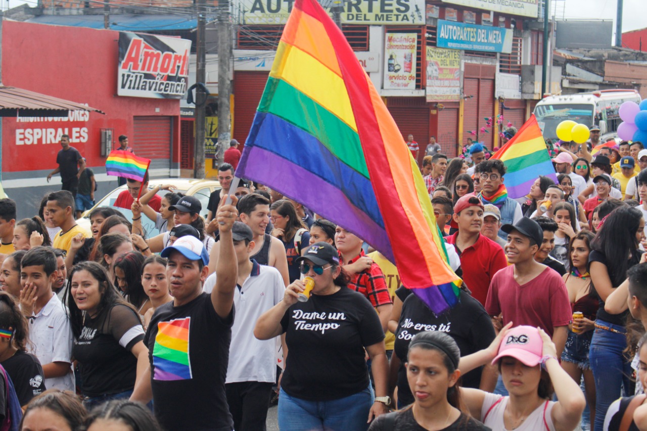  Comunidad LGBTI se movilizó en Villavicencio exigiendo respeto por sus derechos