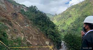  Daños materiales ocasionaron las lluvias sobre la calzada existente y no en el par vial recién inaugurado aclaró la concesionaria de la vía a Bogotá