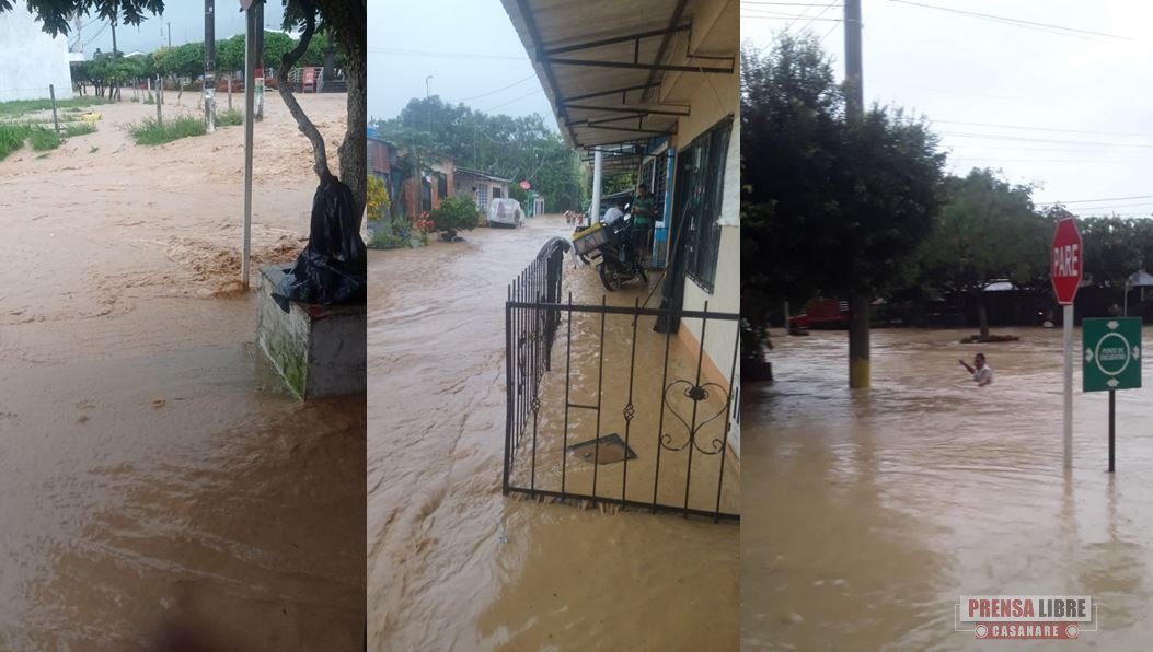  Aguazul en por arremetida invernal. Alrededor de 300 personas lo perdieron todo