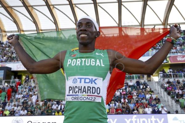  ATLETISMO MUNDIALES – Pichardo reina en el triple, Tsegay gana otra medalla en fondo