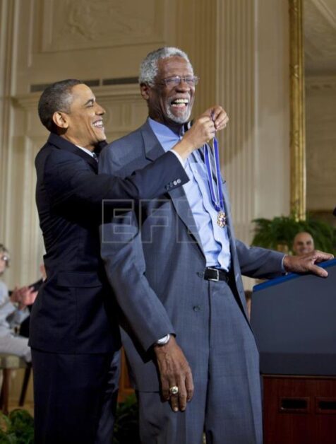 Obama, Michael Jordan, Billie Jean King: EE.UU. llora la muerte de Bill Russell
