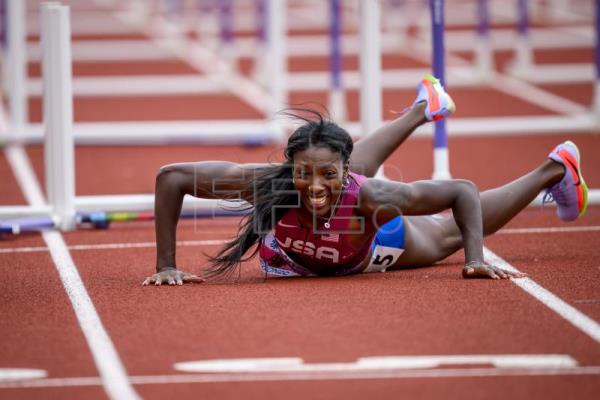 La campeona mundial de 100 m vallas, Nia Ali, eliminada en las series