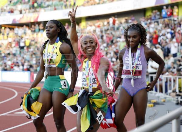 Atletismo Mundiales Shericka Jackson Y Noah Lyles Los Nuevos