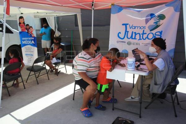 La salud, un problema central para migrantes en la mexicana Ciudad Juárez