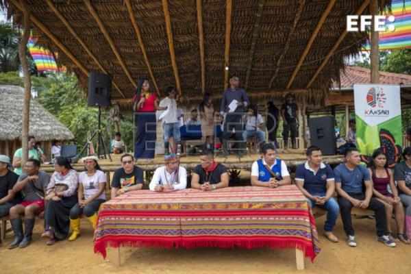 Fiesta indígena en Sarayaku (Ecuador) por los 10 años de la victoria en la CorteIDH