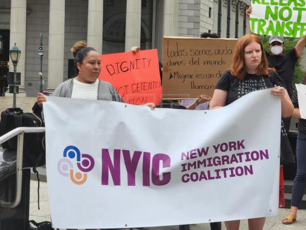  EEUU INMIGRANTES – Denuncian en Nueva York maltrato y traslados de inmigrantes detenidos