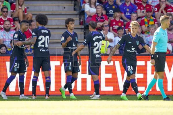  FÚTBOL ATLÉTICO MADRID-MANCHESTER UNITED – 1-0. Joao Félix supera al United