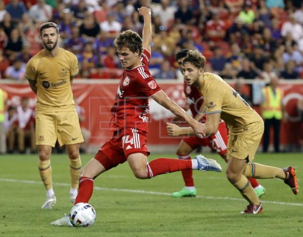 0-2. Barcelona vence a Red Bulls en su último amistoso en Estados Unidos