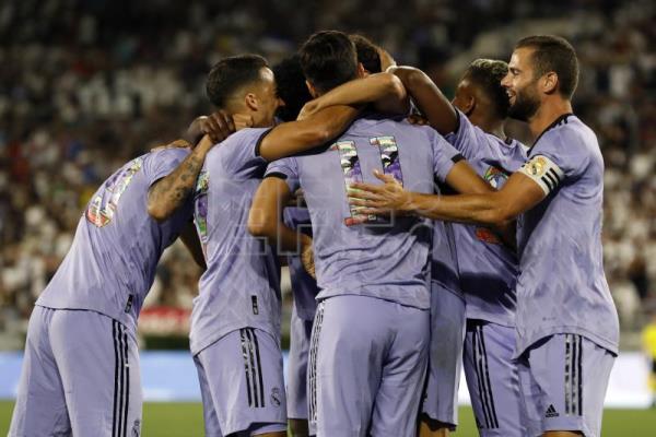  FÚTBOL AMISTOSO – Marea blanca para ver al Real Madrid contra la Juventus en Los Ángeles