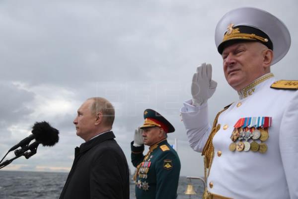  UCRANIA GUERRA – Putin marca nuevas líneas rojas a Occidente con aprobación de doctrina naval