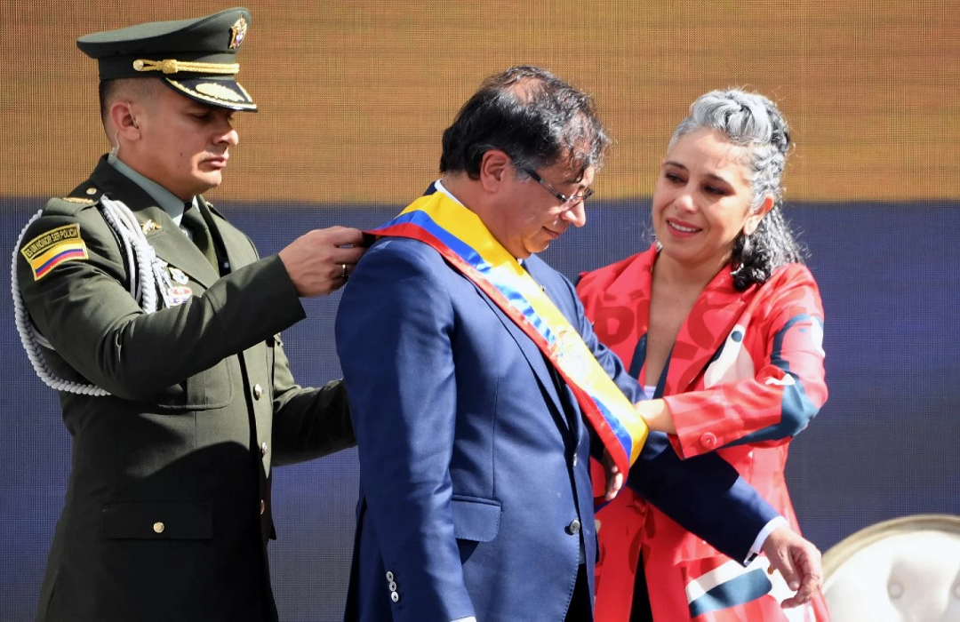  Gustavo Petro asumió como presidente de Colombia