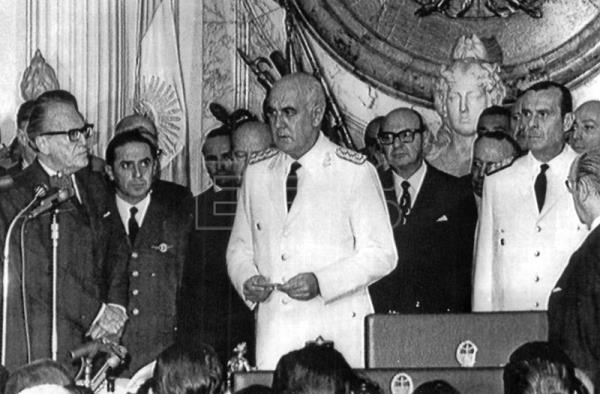  ARGENTINA D.HUMANOS – Argentina desclasifica documentos del gobierno dictatorial de Lanusse