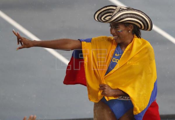 Jamaica fija récord mundial en 4x100; México, Colombia y Etiopía destacan