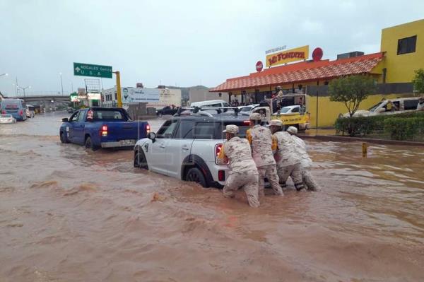  MÉXICO LLUVIAS – Mueren tres mujeres arrastradas por caudal de tormenta en la mexicana Nogales