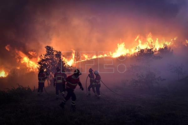  PORTUGAL INCENDIOS – Un total de 119 detenidos en 2022 en Portugal por los incendios forestales